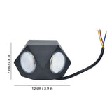 LED Wall Light 12W Aluminum Wall Lamp Corridor Decorative Wall Lamp for Living Room Hotel AC85‑265V - Extra Image