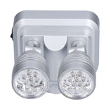 Adjustable Sensor Light Double Head Infrared Induction Motion Sensor Lamp LED Night Light - Side View