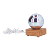 LED Night Light USB Interface Glass Ball Projection Lamp RGB Table Decoration for Home - Low Angle
