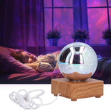 LED Night Light USB Interface Glass Ball Projection Lamp RGB Table Decoration for Home - Extra Image