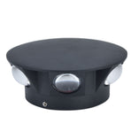 LED Wall Light Mini Mushroom Interior Aluminum 6 Sided Luminous Decorative Wall Lamp for Home Hotel Halls