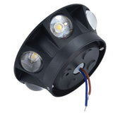 LED Wall Light Mini Mushroom Interior Aluminum 6 Sided Luminous Decorative Wall Lamp for Home Hotel Halls