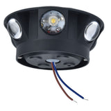 LED Wall Light Mini Mushroom Interior Aluminum 6 Sided Luminous Decorative Wall Lamp for Home Hotel Halls - Extra Image