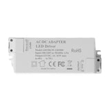 36W LED Driver Input AC100-240V Output DC12V 3A DIY Indoor Lamp Driver Transformer for G4 MR11 MR16 - 45-Degree Angle