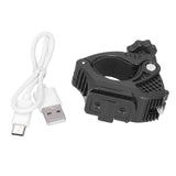 3LED Bike Light Adjustable Waterproof Bicycle Headlight with Battery Display USB Charging for Road Mountain