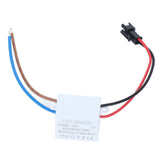 500mA 1X3W LED Driver Power Supply Driver Connector LED Lamp Transformer Input AC95‑265V Output 2‑4VDC