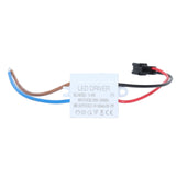 500mA 1X3W LED Driver Power Supply Driver Connector LED Lamp Transformer Input AC95‑265V Output 2‑4VDC