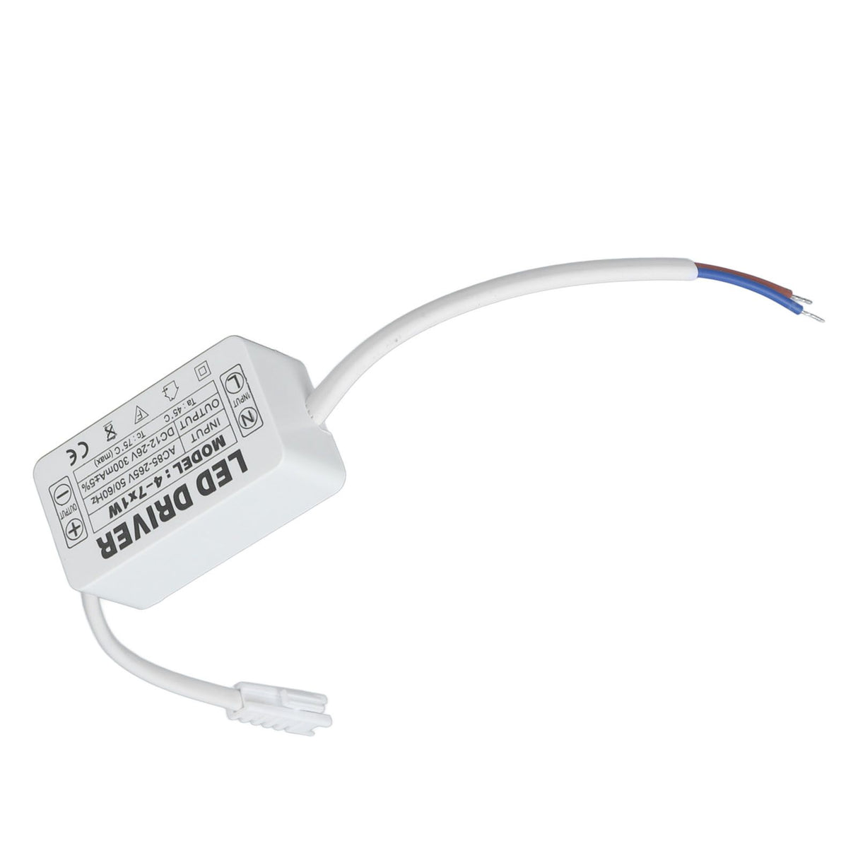 4‑7X1W LED Driver Constant Current 300mA Input AC85‑265V Output DC12‑26V Power Supply Transformer