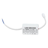 4‑7X1W LED Driver Constant Current 300mA Input AC85‑265V Output DC12‑26V Power Supply Transformer - Rear View