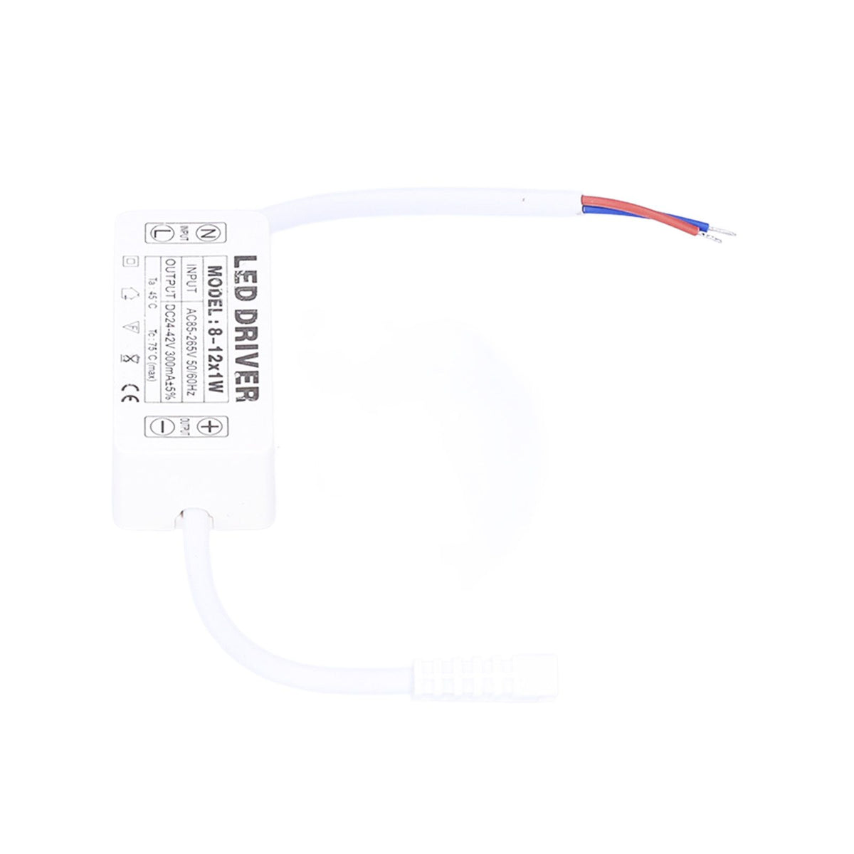 LED Driver 300mA Constant Current Transformer DC24‑42V Lamp Power Supply Driver AC85‑265V