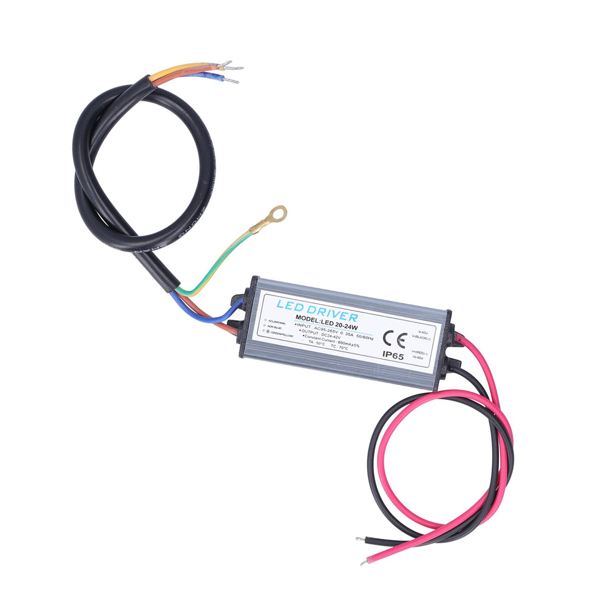 LED Driver IP65 Waterproof Thunder Automatic Protection Weatherproof Housing LED Transformer