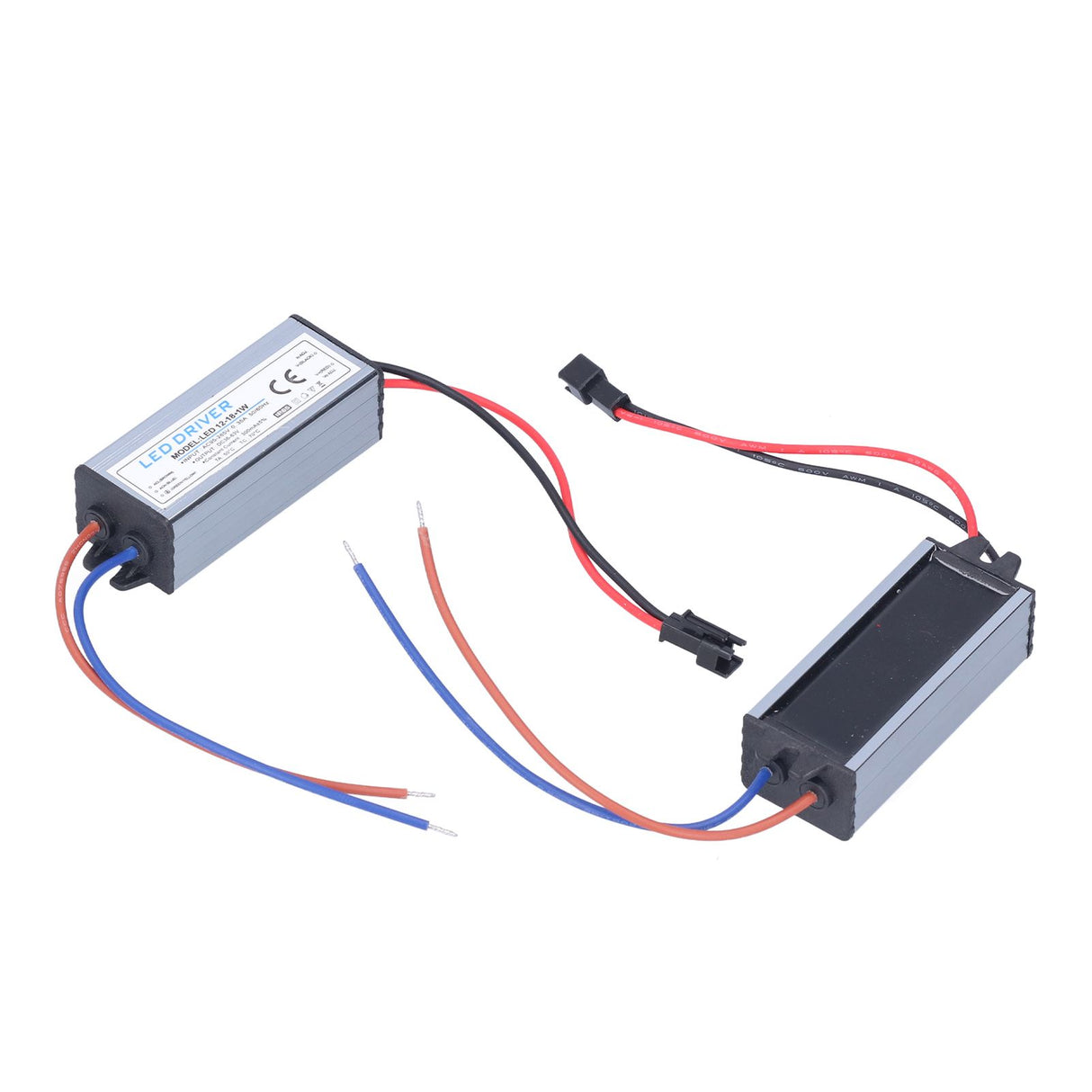 12‑18X1W 300mA LED Driver AC95‑265V/DC36‑63V Waterproof LED Power Driver for LED Light Strips