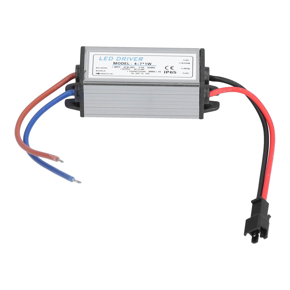 LED Driver IP65 Waterproof Over Temperature Protection Aluminum Housing Constant Current LED Drive