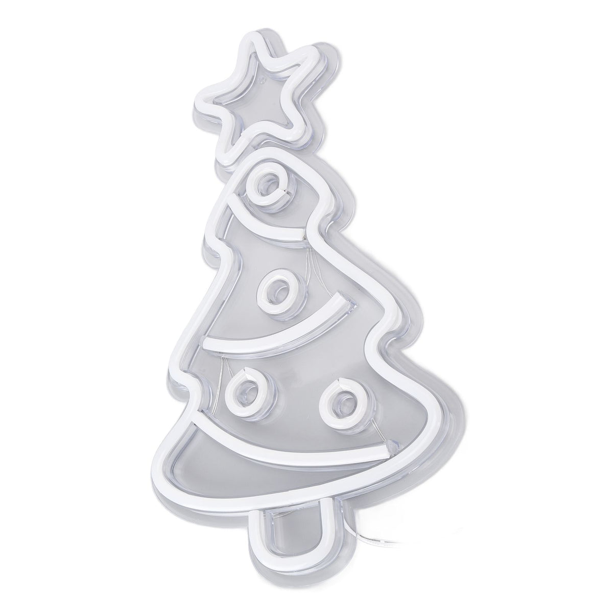 Xmas Tree Neon Light LED Neon Sign Light Wall Decor Art for Kids' Room Birthday Party Decor