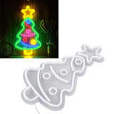 Xmas Tree Neon Light LED Neon Sign Light Wall Decor Art for Kids' Room Birthday Party Decor - Extra Image