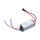 LED Driver 300mA Safe Waterproof Small Size Lamp Power Supply Transformer Adapter - Front View