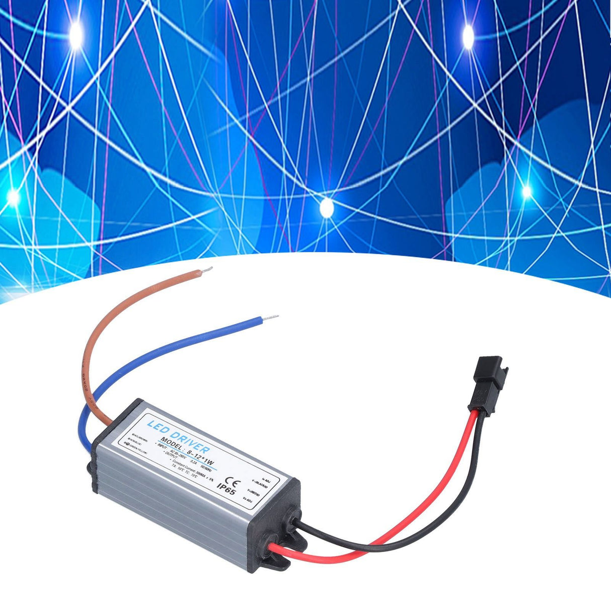 LED Driver 300mA Safe Waterproof Small Size Lamp Power Supply Transformer Adapter