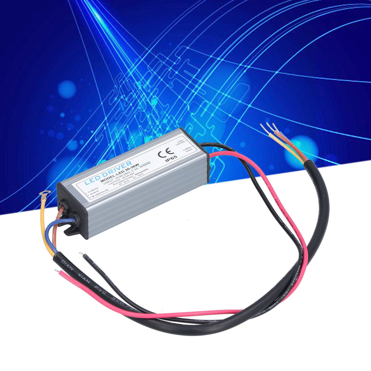 LED Driver 900mA Safe Waterproof Small Size Lamp Power Supply Transformer Adapter