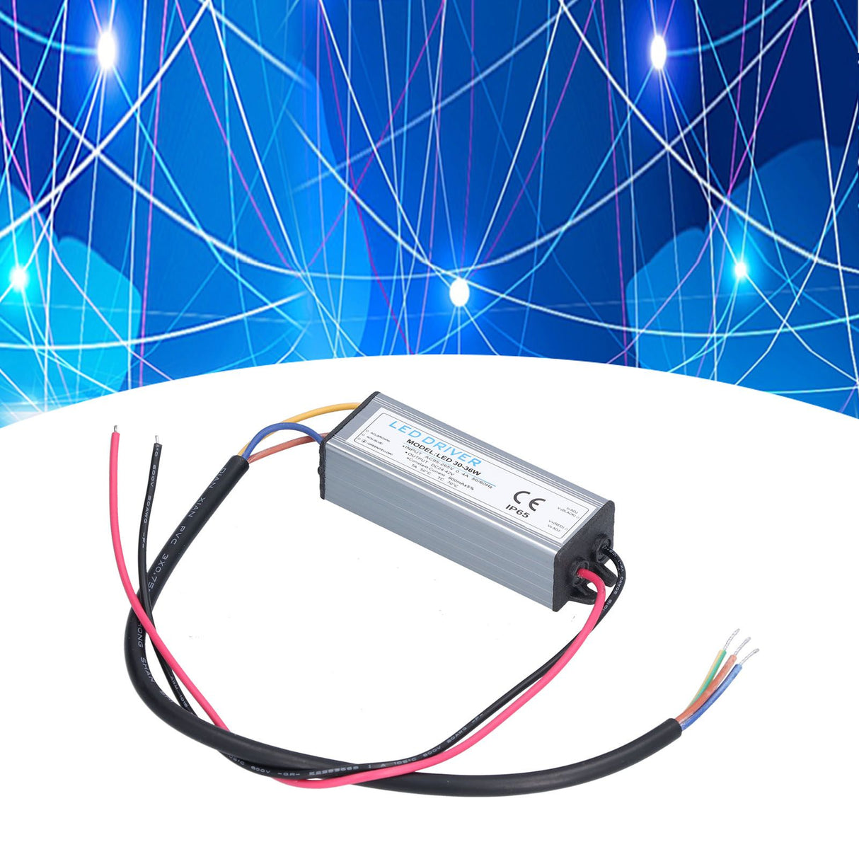LED Driver 900mA Safe Waterproof Small Size Lamp Power Supply Transformer Adapter