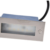 Step Lights Waterproof Stainless Steel Rectangle Landscape Staircase Lights for Indoor Outdoor 110‑220V - Extra Image