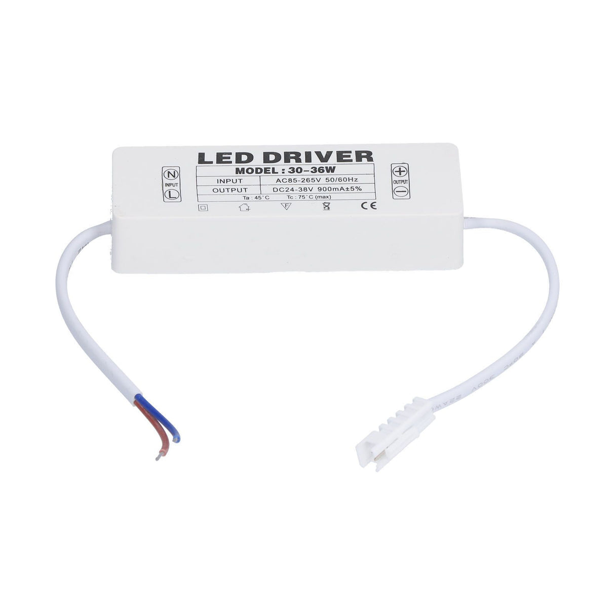 LED Driver Protection Function Good Heat Dissipation Small Size Convenient Use DIY Power Drive Connector for Household