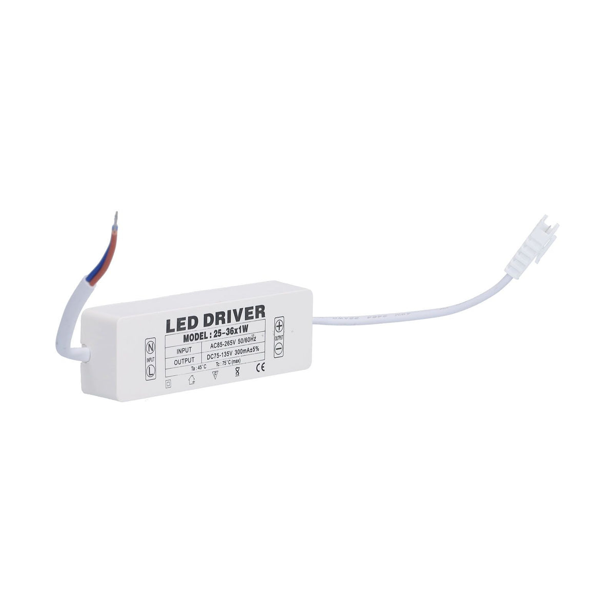 LED Driver Protection Function Good Heat Dissipation Small Size Convenient Use DIY Power Drive Connector for Household