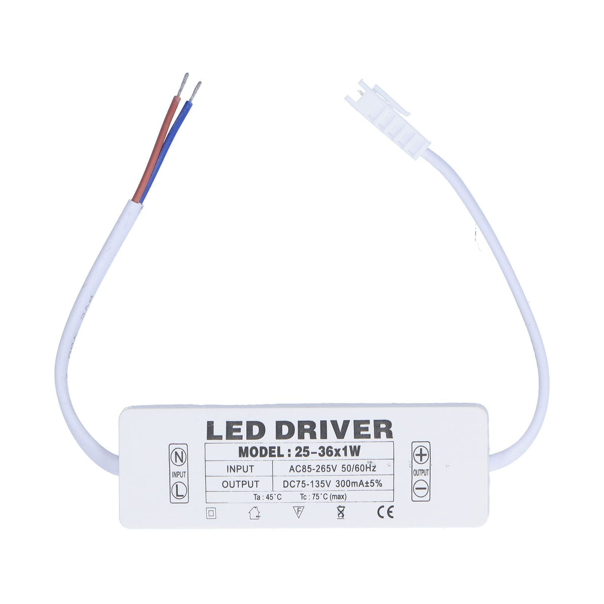 LED Driver Protection Function Good Heat Dissipation Small Size Convenient Use DIY Power Drive Connector for Household