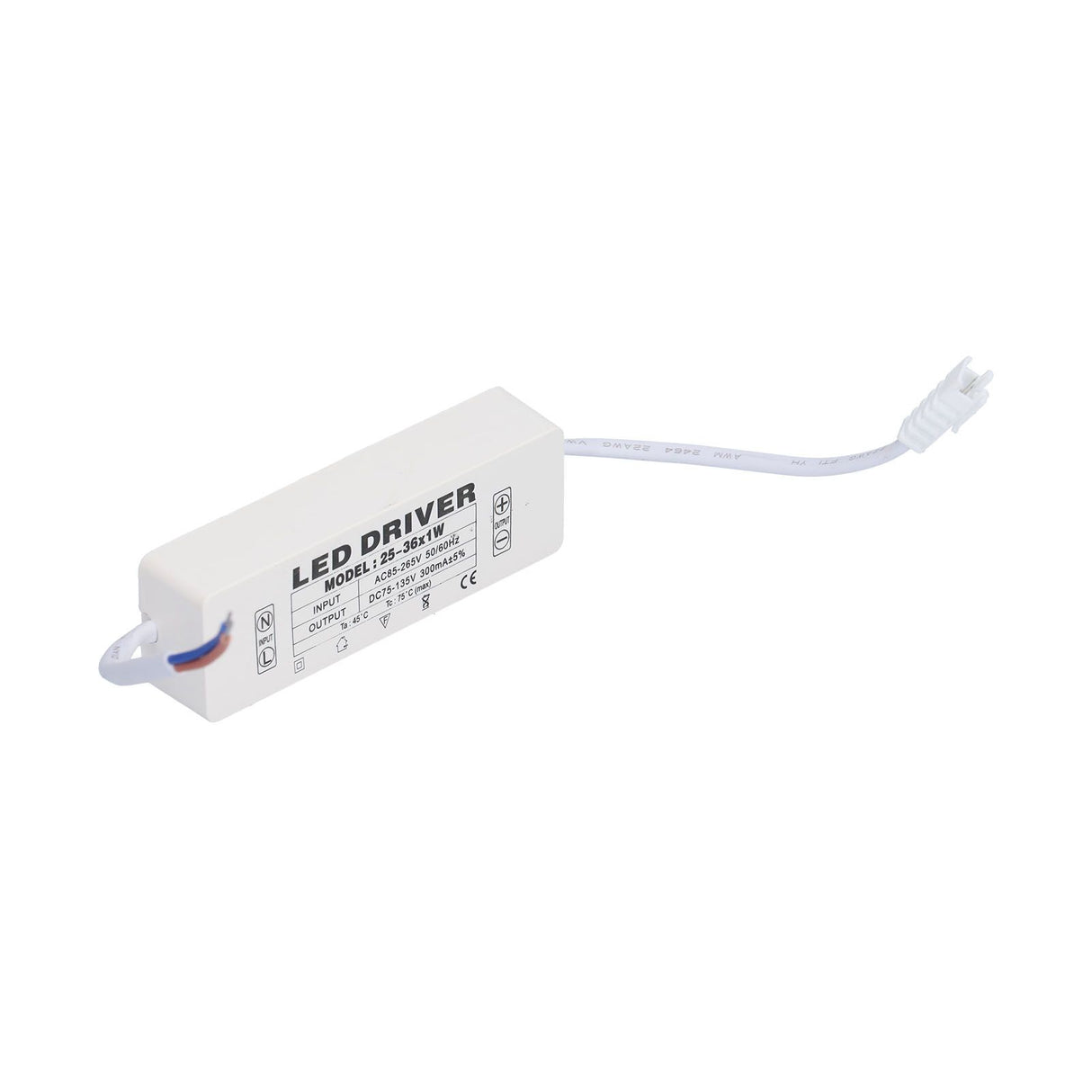 LED Driver Protection Function Good Heat Dissipation Small Size Convenient Use DIY Power Drive Connector for Household