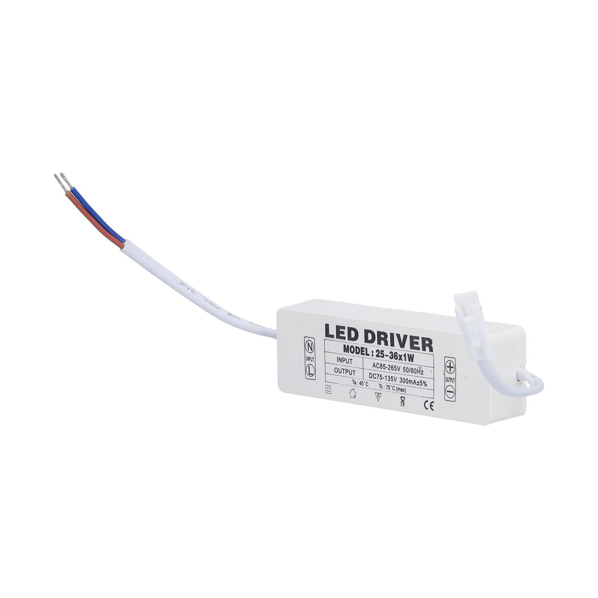 LED Driver Protection Function Good Heat Dissipation Small Size Convenient Use DIY Power Drive Connector for Household