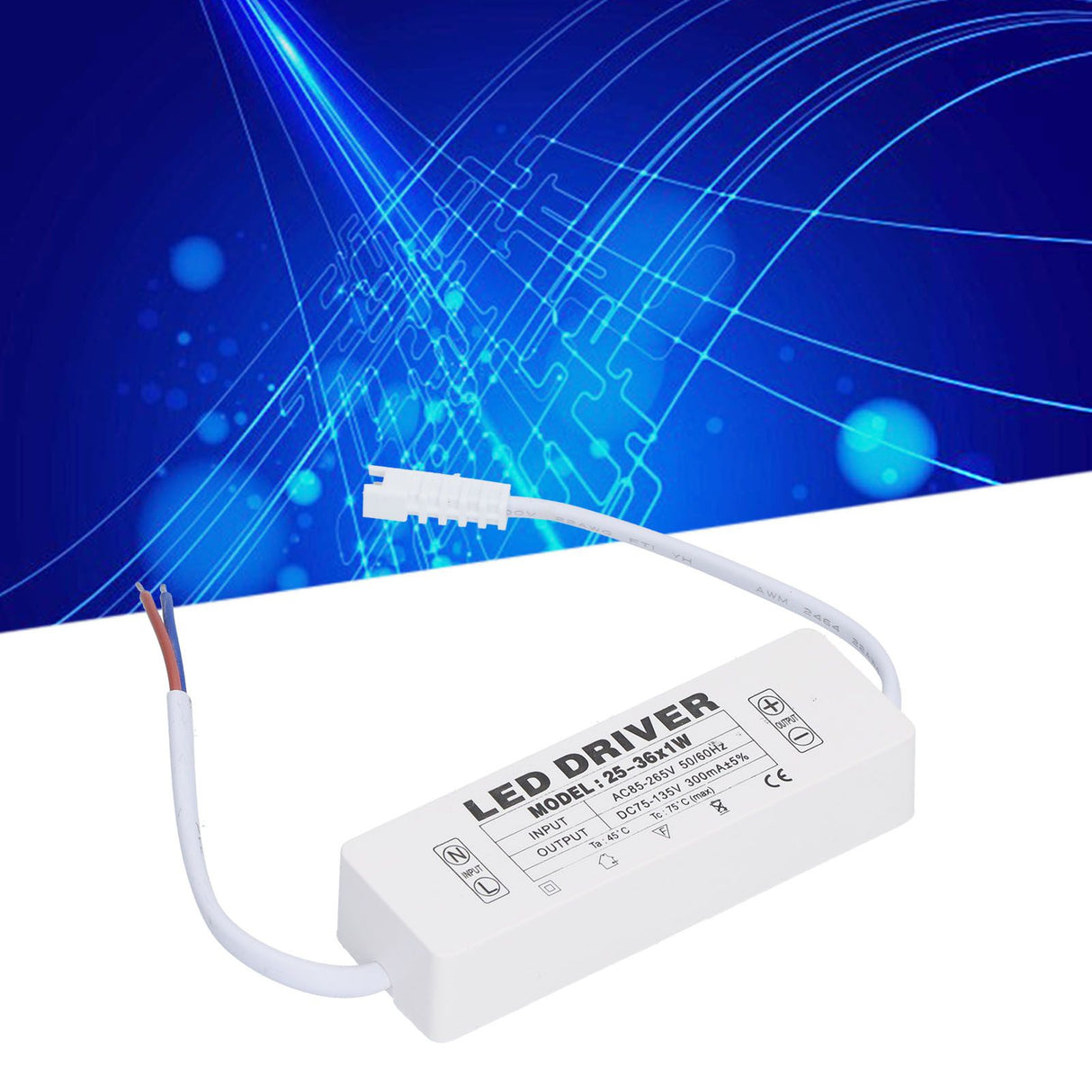 LED Driver Protection Function Good Heat Dissipation Small Size Convenient Use DIY Power Drive Connector for Household