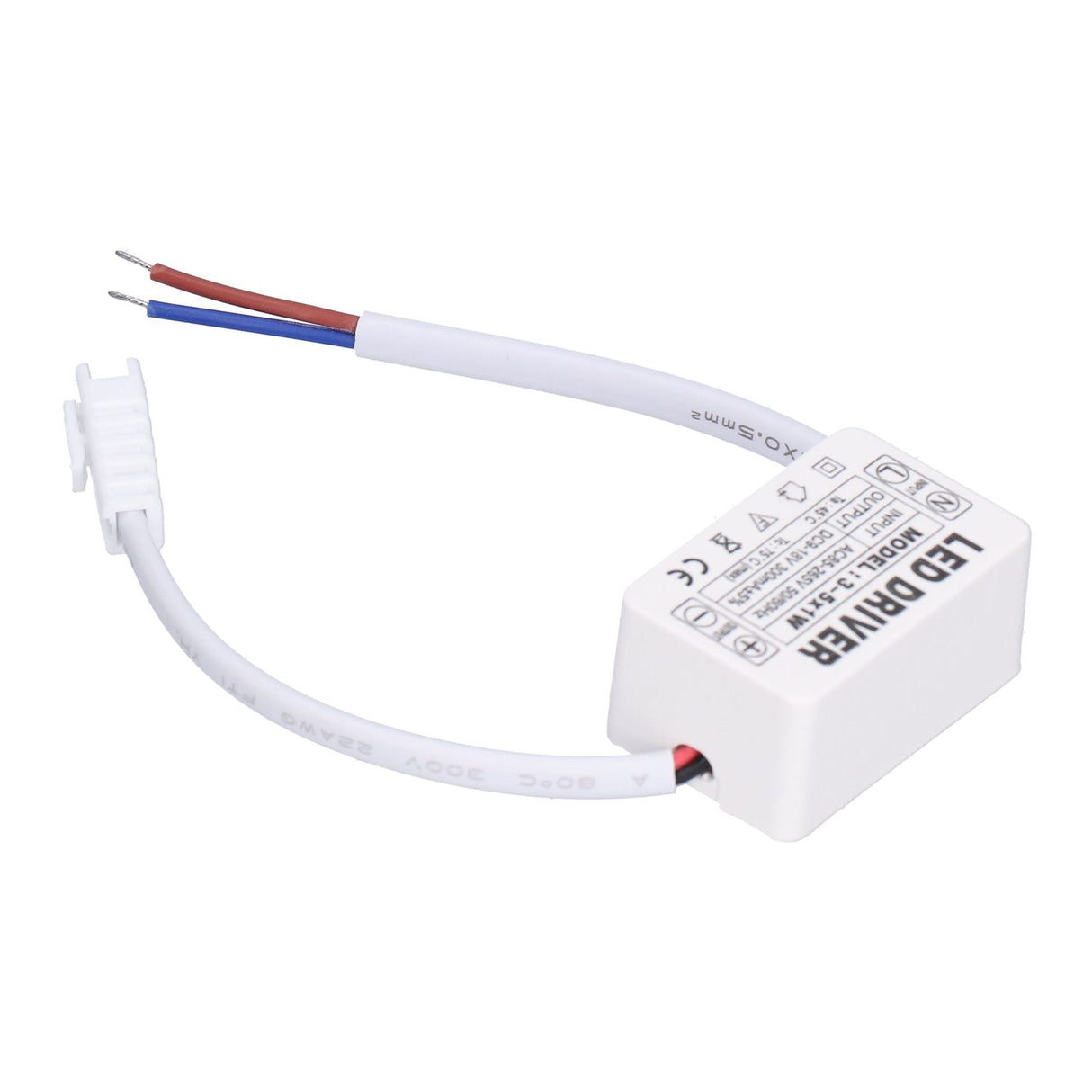 LED Driver 300mA 9‑18VDC Small Size Easy Installation Good Heat Dissipation LED Transformer for Home