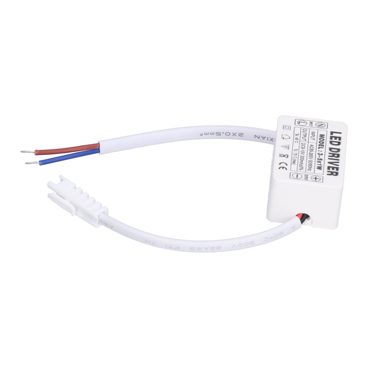LED Driver 300mA 9‑18VDC Small Size Easy Installation Good Heat Dissipation LED Transformer for Home