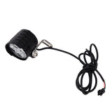 LED Headlights 2 in 1 Motorbike Horn Front Light for Scooter Electric Car Motorcycle 12-80V