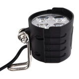 LED Headlights 2 in 1 Motorbike Horn Front Light for Scooter Electric Car Motorcycle 12-80V
