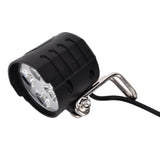 LED Headlights 2 in 1 Motorbike Horn Front Light for Scooter Electric Car Motorcycle 12-80V