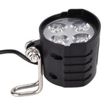 LED Headlights 2 in 1 Motorbike Horn Front Light for Scooter Electric Car Motorcycle 12-80V