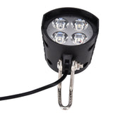 LED Headlights 2 in 1 Motorbike Horn Front Light for Scooter Electric Car Motorcycle 12-80V