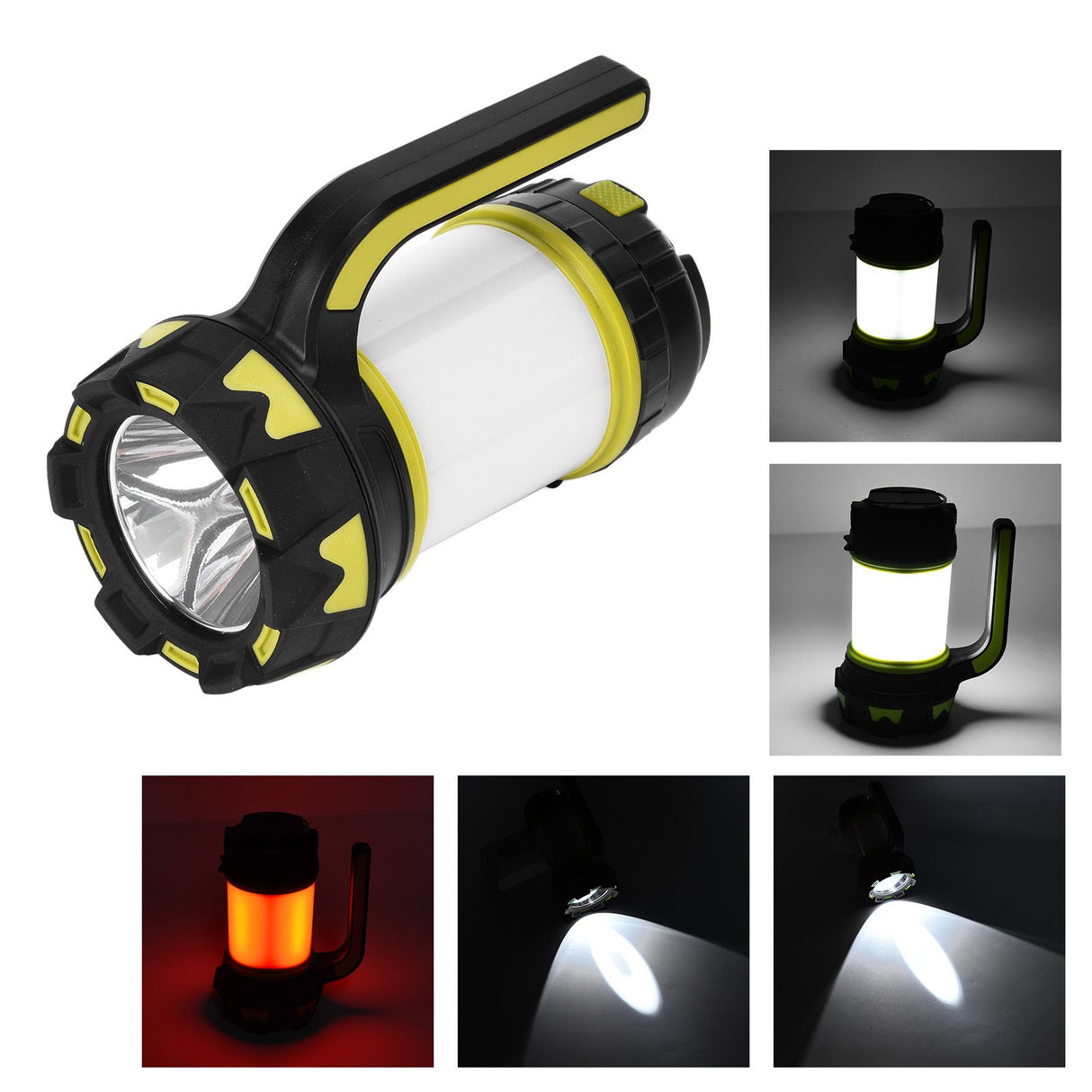 HC‑261 Camping Light Multifunctional USB Rechargeable LED Camping Lantern with 6 Lighting Modes for Emergency Hiking