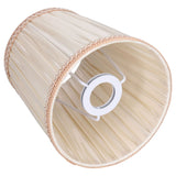 Cloth Lampshade Meson Installation Modern Simple Style for Candle Table Lamps Crystal Chandelier E14 - Top-Down View