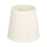 3Pcs Fabric Lampshade 6inx5.5inx4in Safe Exquisite High Light Transmittance Chandelier Lamp Shades