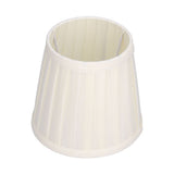 3Pcs Fabric Lampshade 6inx5.5inx4in Safe Exquisite High Light Transmittance Chandelier Lamp Shades