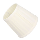 3Pcs Fabric Lampshade 6inx5.5inx4in Safe Exquisite High Light Transmittance Chandelier Lamp Shades - Top-Down View