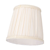 Cloth Lampshade Interventional Modern Decorative Fabric Table Lamp Cover for E14 BulbsApricot - Top-Down View