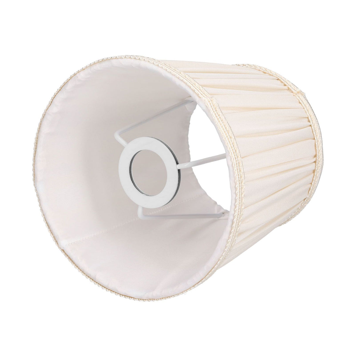 Cloth Lampshade Interventional Modern Decorative Fabric Table Lamp Cover for E14 BulbsApricot