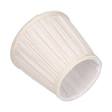 Cloth Lampshade Interventional Modern Decorative Fabric Table Lamp Cover for E14 BulbsApricot