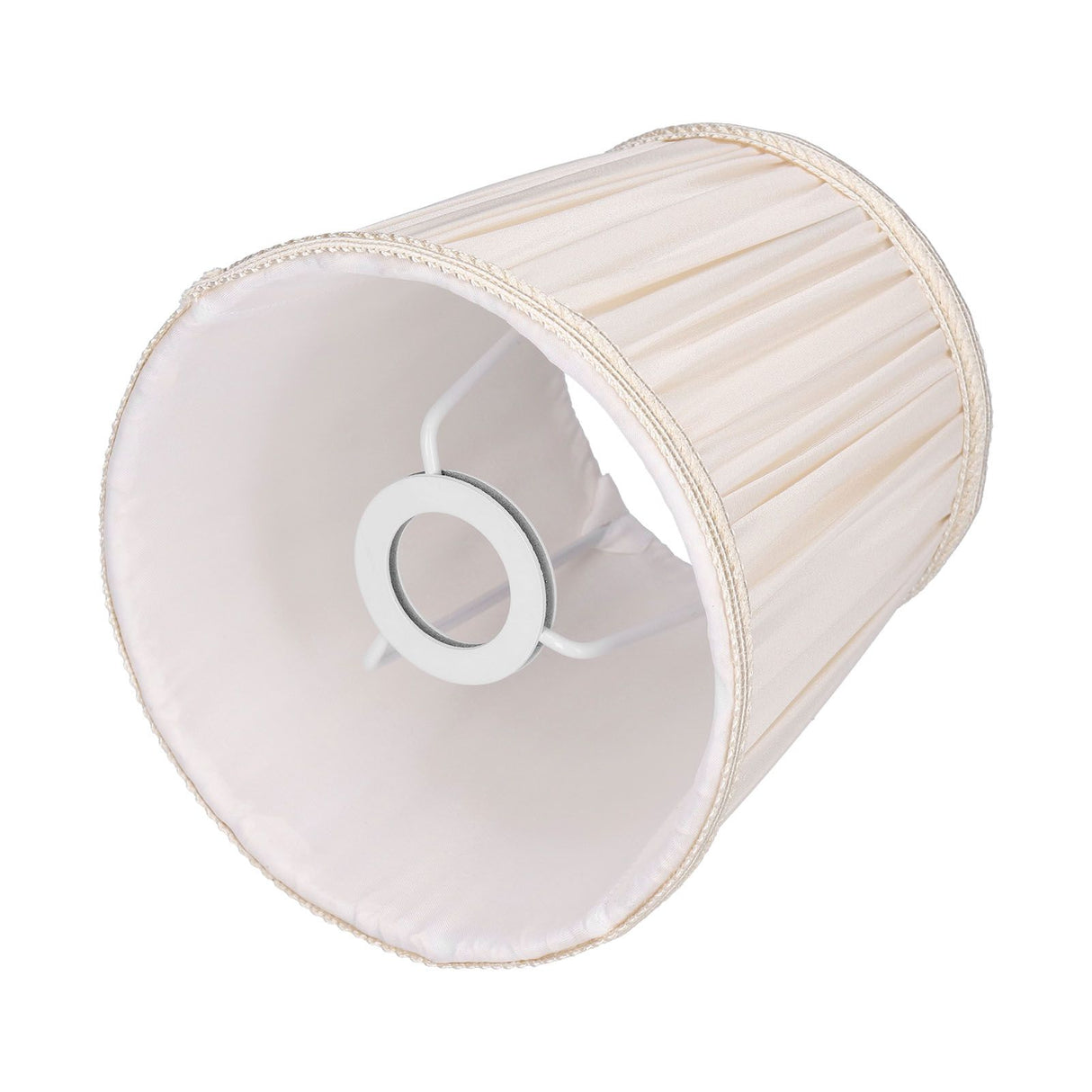 Cloth Lampshade Interventional Modern Decorative Fabric Table Lamp Cover for E14 BulbsApricot