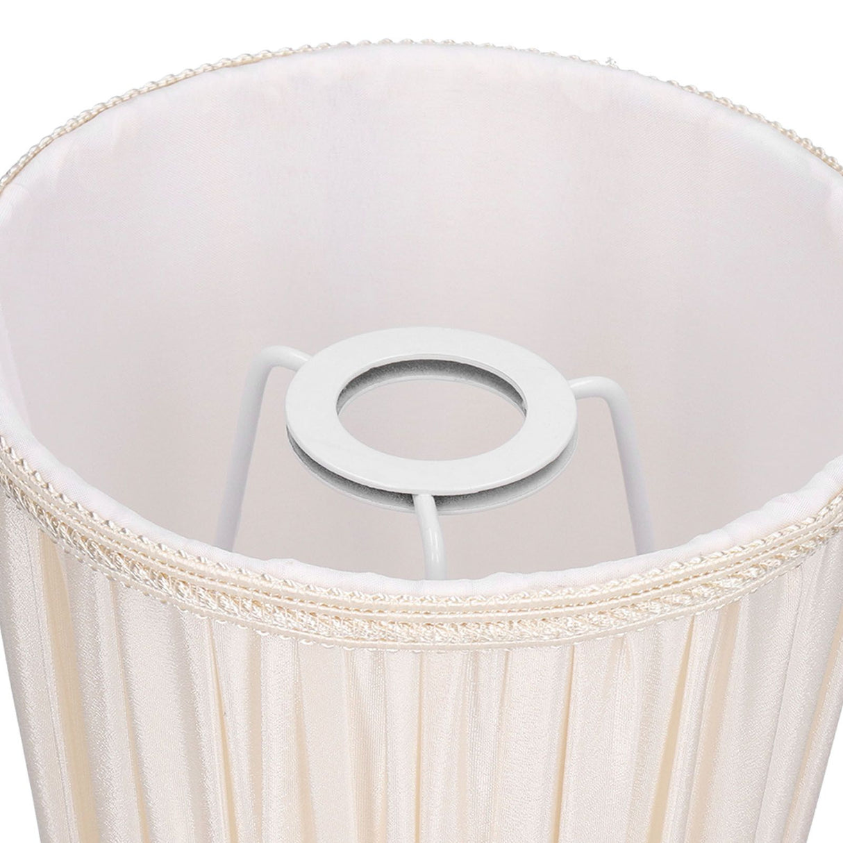Cloth Lampshade Interventional Modern Decorative Fabric Table Lamp Cover for E14 BulbsApricot