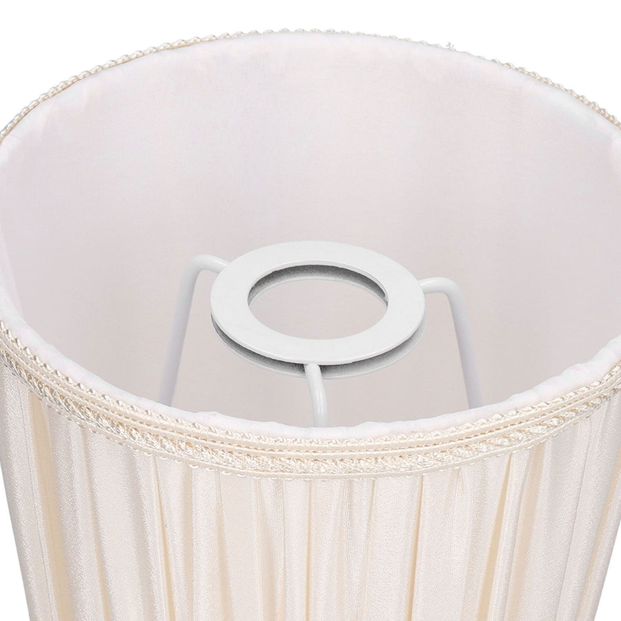 Cloth Lampshade Interventional Modern Decorative Fabric Table Lamp Cover for E14 BulbsApricot