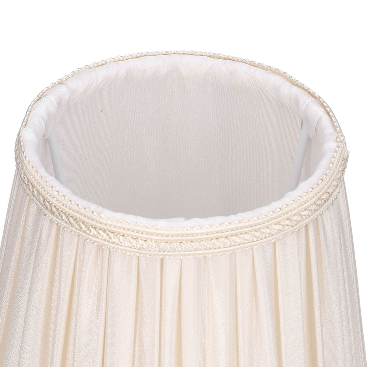Cloth Lampshade Interventional Modern Decorative Fabric Table Lamp Cover for E14 BulbsApricot