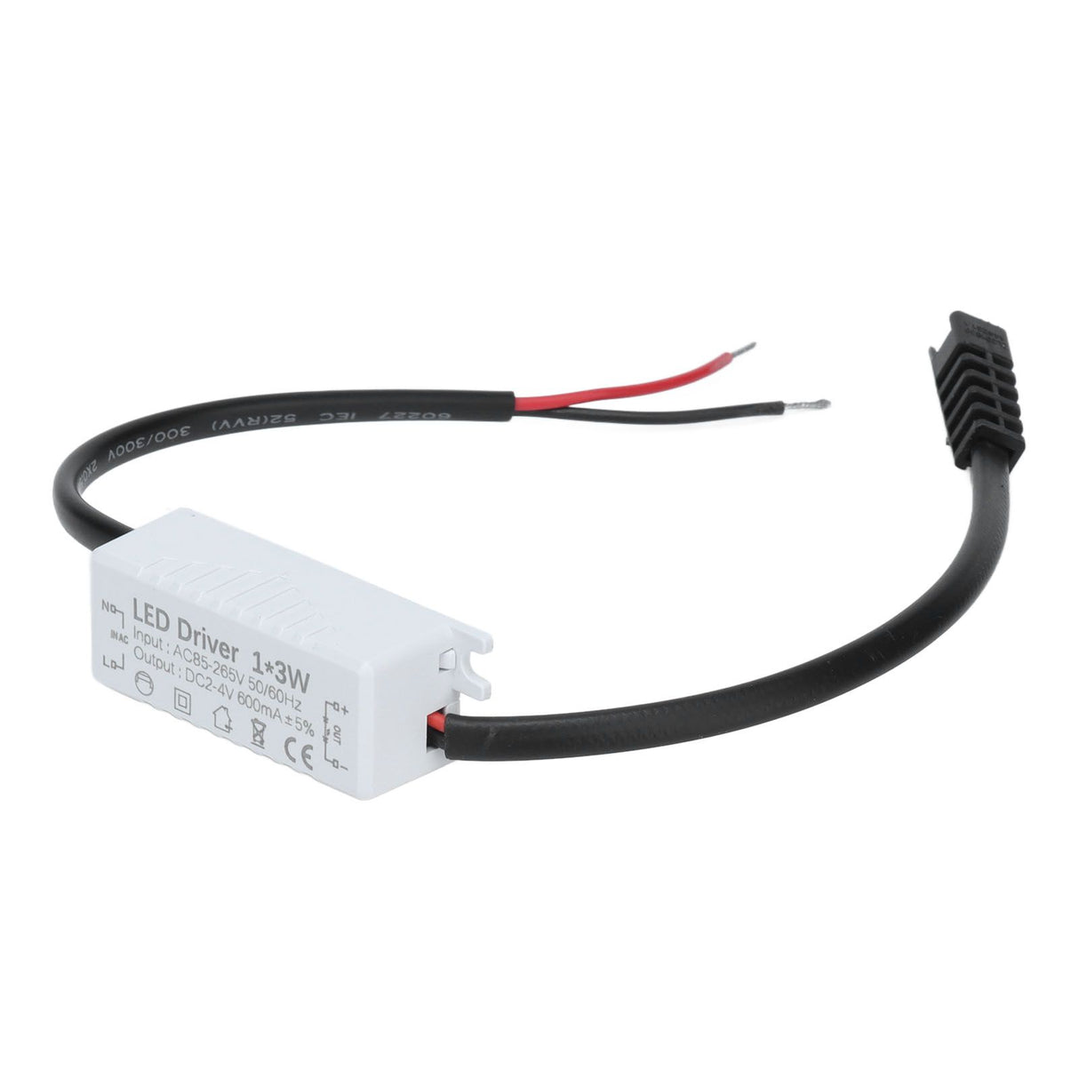 LED Driver AC 85‑265V to 2‑4V DC Power Supply Transformer Adapter for LED Strip Lighting
